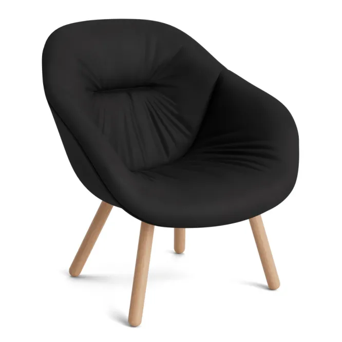 Fotel Aal82 Soft Naturalny Dąb - Sense Black Hay