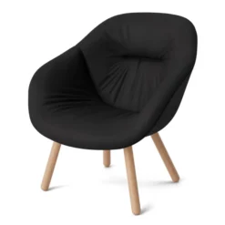 Fotel Aal82 Soft Naturalny Dąb - Sense Black Hay