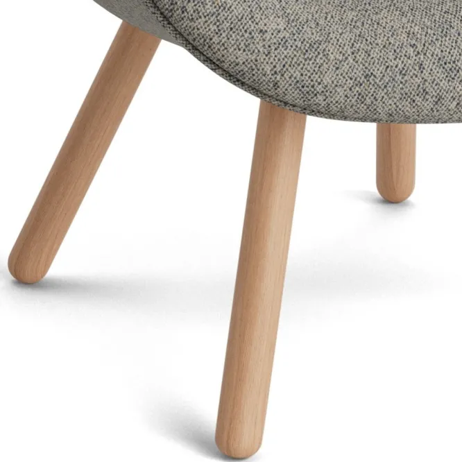 Fotel Aal82 Soft Naturalny Dąb - Vanir 243 Hay