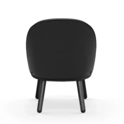 Fotel Ace Skórzany Czarny Normann Copenhagen