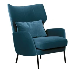 Fotel Alex Classic Velvet Navy Blue Sits