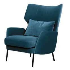 Fotel Alex Classic Velvet Navy Blue Sits