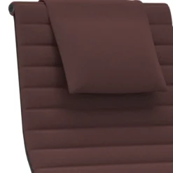 Fotel Aluminium Ea 124 Tkanina Track Dark Red - Podstawa Czarna Vitra