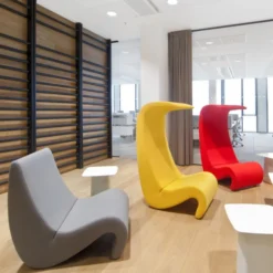 Fotel Amoebe Tonus Red 03 Vitra