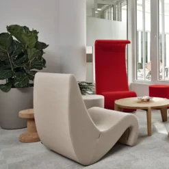 Fotel Amoebe Tonus Red 03 Vitra