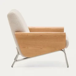 Fotel Amsen Beżowy Kave Home