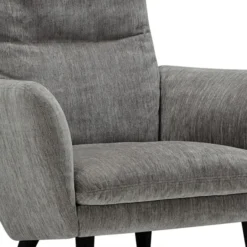 Fotel Amy Z Drewnianymi Nogami Elyot Grey Beige Sits