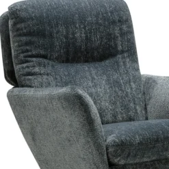 Fotel Amy Z Drewnianymi Nogami Sky Blue Sits