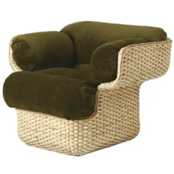Fotel Basket Glamour Group Gubi