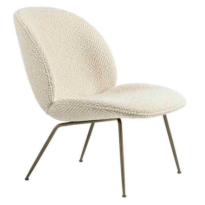 Fotel Beetle Lounge Dora Boucle Gubi
