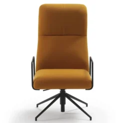Fotel Biurowy Elle Z Metalowymi Podł. Sancal
