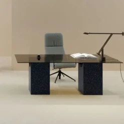 Fotel Biurowy Elle Z Tapicerowanymi Podł. Sancal