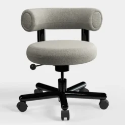 Fotel Biurowy Fat Clay Boucle Tom Dixon