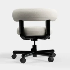 Fotel Biurowy Fat Ivory Boucle Tom Dixon