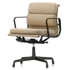 Fotel Biurowy Soft Pad Ea 231 Tkanina Laser Papyrus - Podstawa Czarna Vitra