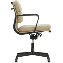 Fotel Biurowy Soft Pad Ea 231 Tkanina Laser Papyrus - Podstawa Czarna Vitra