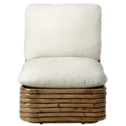Fotel Bohemian 72 Dedar Lupo 007 Gubi