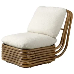 Fotel Bohemian 72 Dedar Lupo 007 Gubi