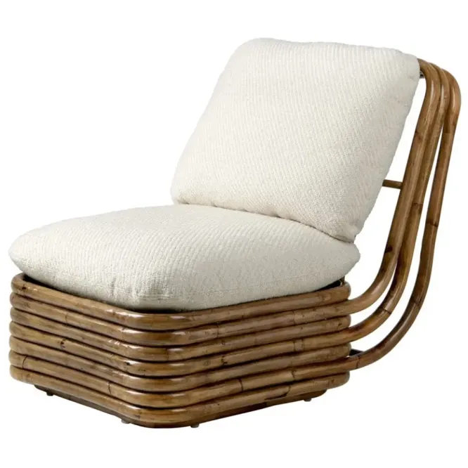 Fotel Bohemian 72 Dedar Lupo 007 Gubi