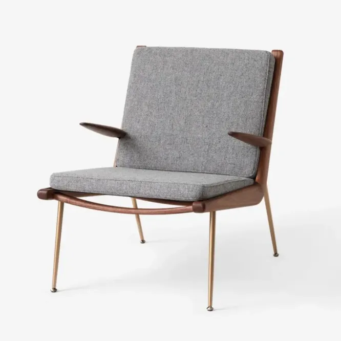 Fotel Boomerang Orzech Olejowany Hallingdal 130 Andtradition