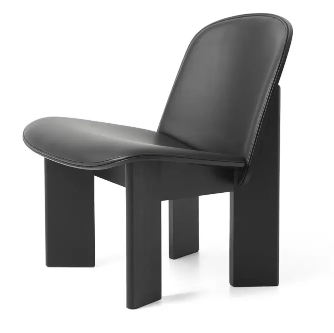 Fotel Chisel Tapicerowany Sense Black Hay