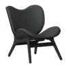 Fotel Conversation Piece Czarny Dąb Shadow Umage