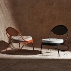 Fotel Copacabana Leslie Stripe Limonta 020 Gubi