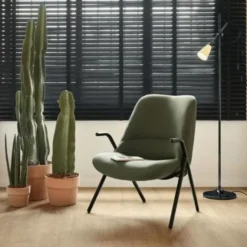 Fotel Dins 90 Cm Ciemnozielony Teulat