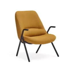 Fotel Dins 90 Cm Musztardowy Teulat