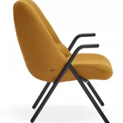 Fotel Dins 90 Cm Musztardowy Teulat