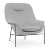 Fotel Drape Wysoki Szary Normann Copenhagen