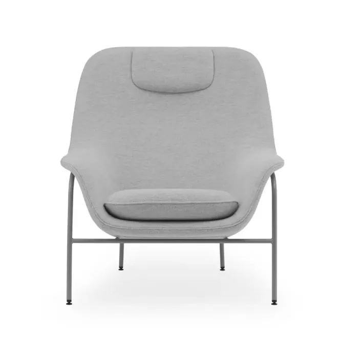 Fotel Drape Wysoki Szary Normann Copenhagen