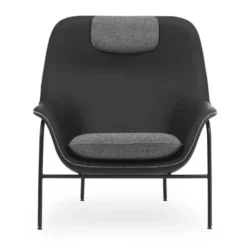 Fotel Drape Wysoki Ultra Leather-Hallingdal Normann Copenhagen