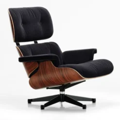Fotel Eames Lounge Chair Calma Anthracite Vitra