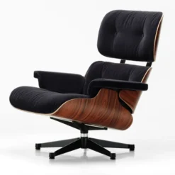Fotel Eames Lounge Chair Calma Anthracite Vitra