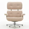 Fotel Eames Lounge Chair Nubia Ivory Peach Vitra