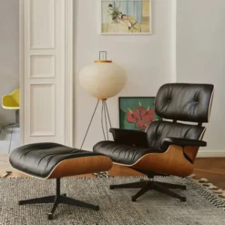 Fotel Eames Lounge Chair Nubia Ivory Peach Vitra