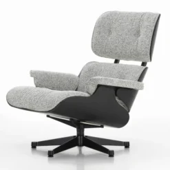 Fotel Eames Lounge Chair Nubia Salt&Pepper Vitra