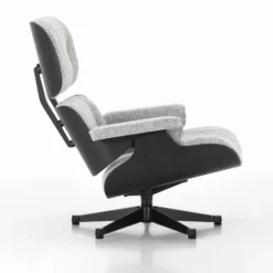 Fotel Eames Lounge Chair Nubia Salt&Pepper Vitra