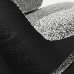 Fotel Eames Lounge Chair Nubia Salt&Pepper Vitra