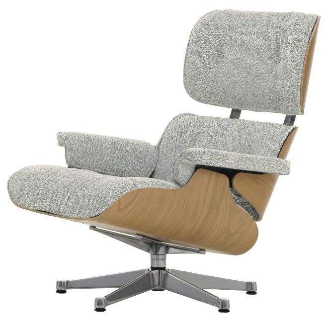 Fotel Eames Lounge Chair Nubia Cream Sierra-Grey Vitra