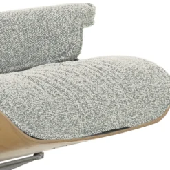 Fotel Eames Lounge Chair Nubia Cream Sierra-Grey Vitra