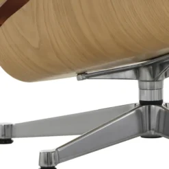 Fotel Eames Lounge Chair Skórzany Cognac Vitra