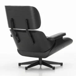 Fotel Eames Lounge Chair Skórzany Nero Vitra