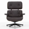 Fotel Eames Lounge Chair Skórzany Chocolate Vitra