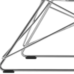 Fotel Eames Plastic Armchair Lar Niebieski - Chromowana Podstawa Vitra
