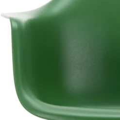Fotel Eames Plastic Armchair Lar Zielony - Czarna Podstawa Vitra