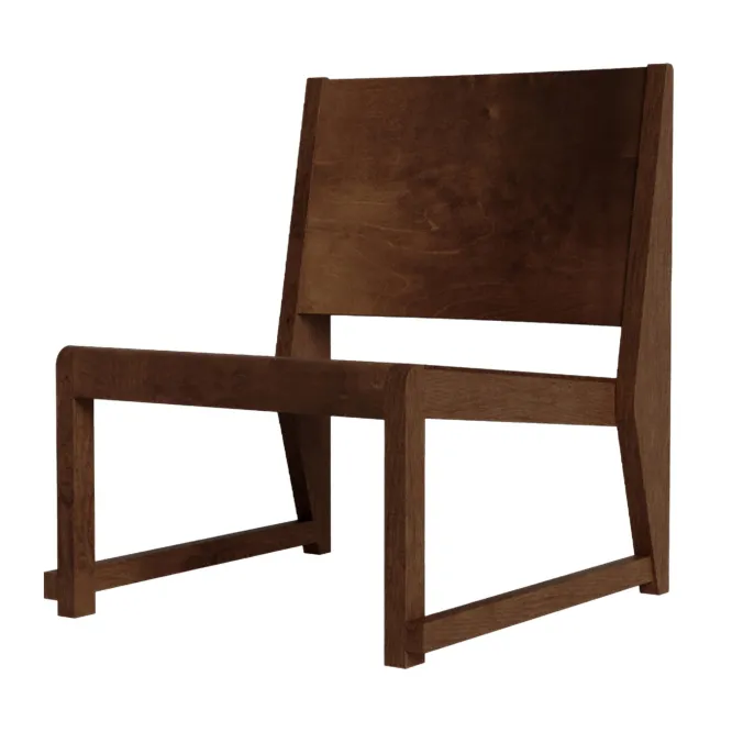Fotel Easy Chair 01 Ciemnobrązowe Frama