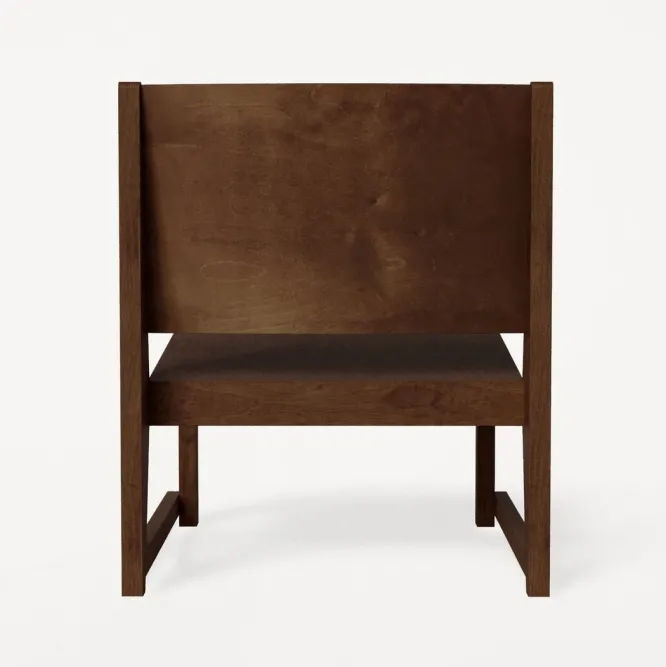 Fotel Easy Chair 01 Ciemnobrązowe Frama