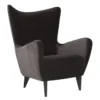 Fotel Elsa Classic Velvet Antracite Sits